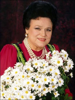 10 июня – 90 лет со дня рождения русской певицы Людмилы Георгиевны Зыкиной(1929- 2009)